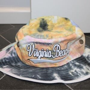 Tie-Dye Virginia Beach Script Bucket Hat 🎣